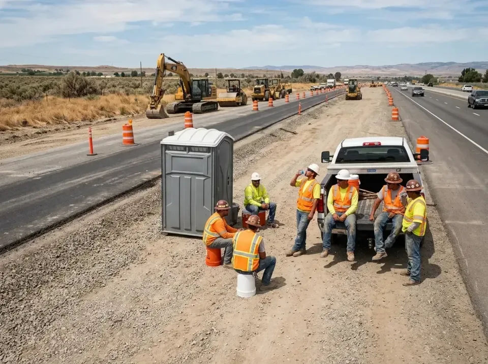 highway-road-construction-crew-007 — frequently asked questions, Porta Potty and Restroom Rentals in Mount Union, PA